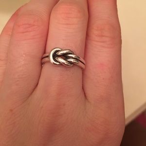 James Avery “lovers knot ring”